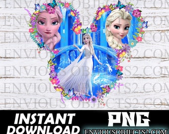 Elsa, Elsa png, Camisetas Elsa, Frozen, Frozen png, Camiseta Frozen, Cricut, Princesa png, Camisetas de princesa, arquivo de corte, sublimação, Camisetas de aniversário