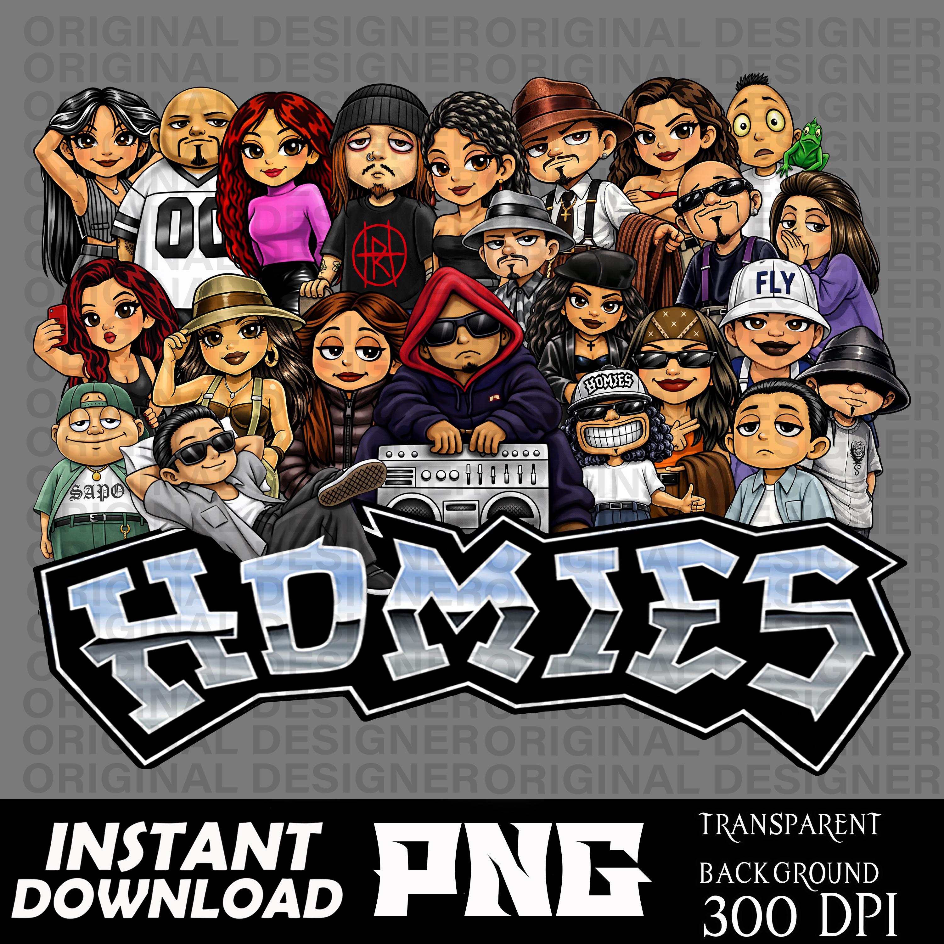 Homies Cholo Chola - Etsy Homies Cholo Chola - Etsy