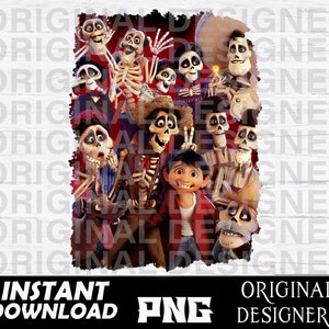 Coco Miguel, Coco Miguel png, Coco shirt designs, Coco movie, cut file, sublimation, Christmas gift, Miguel Rivera, coco clipart png