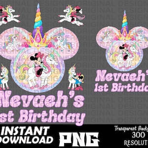 Minnie Maus Geburtstagskind Geburtstagskind png, Minnie Maus Pastell, cut Dateien, Cricut, Geburtstagskind Sublimation, Minnie Maus Shirt