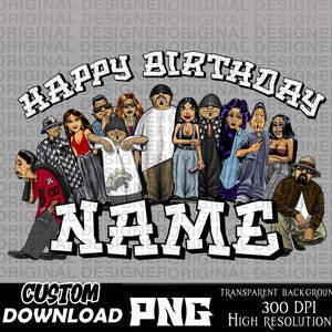 Chicano custom birthday png, Chicana Birthday custom topper, cholo birthday, mijo birthday shirt, 90s personalized, lowrider, vato, cricut