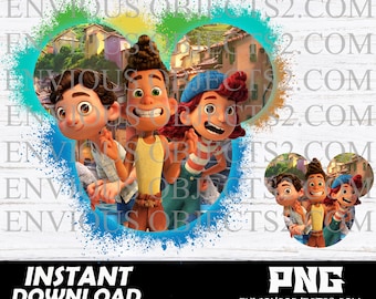 Luca png, Silenzio Bruno, Luca cut file, Luca sublimation, Luca shirt design, Luca clipart png, Luca printable download, Luca summer designs