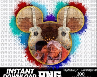 Coco Miguel png digital download, Coco movie, Coco Miguel sublimation, paint splatter png, Coco movie clipart, Coco movie printable cricut