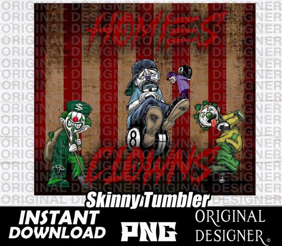 Lil Homies Clowns, Lil Homies Skinny Tumbler, Original Little Homies, Homies  Clown Series, Cholo, Chicana Tumbler, Gumball Machine Homie - Etsy