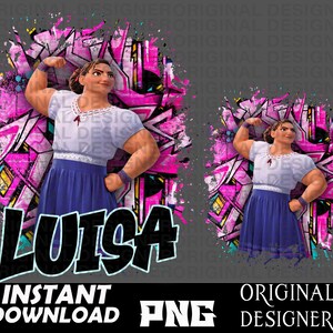 Encanto luisa sublimation png design, Encanto shirt, Encanto printable png, Encanto gift, Encanto luisa download, Encanto luisa clipart png