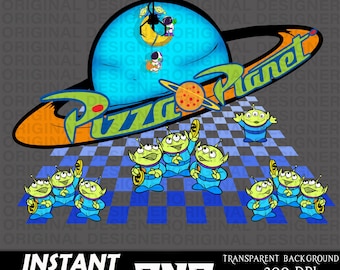 pizza planet png digital download, arcade shirt design, pizza planet clipart, pizza planet sublimation design, pizza planet printable png