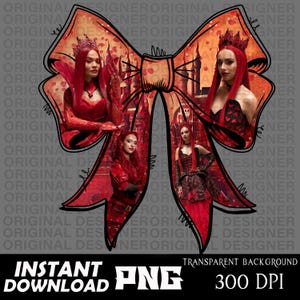 descendants rise red, descendants rise red png, rebel heart png, descendants rise red sublimation, cricut, rebel heart shirt, descendant bow