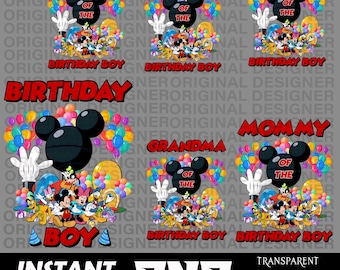 mickey 1st birthday boy png download, mickey birthday shirt designs, clubhouse sublimation, mickey clubhouse 1st birthday bundle png, cricut