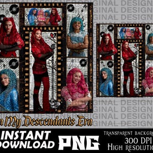 descendant red png, descendant evie, in my era, descendant red sublimation, descendant chloe cricut, descendant mel shirt, descendants girls