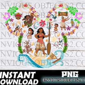 moana png, moana shirt, printable, cut file, Princess sublimation, moana, moana clipart, moana Birthday, Cricut, moana gifts, moana wall art