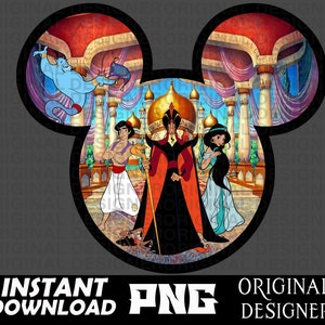 villain jafar printable png, Princess jasmine png,  jafar shirts, aladdin shirt, aladdin png, cut files, Cricut, sublimation, genie, abu png