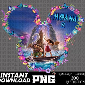 moana 2, moana 2 png, moana 2 shirt, printable, cut file, moana 2 sublimation, moana clipart, moana 2 Birthday, Cricut, maui, hei hei, pua