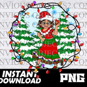 Encanto, Encanto png, Encanto Navidad, Isabela, Mirabel, Bruno, Camisa navideña, Encanto regalo navidad, Antonio, archivo cortado, sublimación