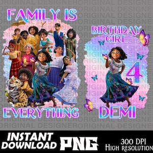 Encanto png, Encanto family shirt printable, Encanto shirt, Mirabel, Encanto sublimation, Encanto Birthday personalized, Encanto clipart png