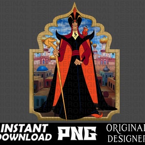 villain jafar printable png, Princess jasmine png,  jafar shirts, aladdin shirt, aladdin png, cut files, Cricut, sublimation, genie, abu png