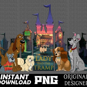 lady and the tramp, lady and the tramp png, lady and  tramp shirt, lady and the tramp sublimation, cut file, Cricut, siamese cat, digitals