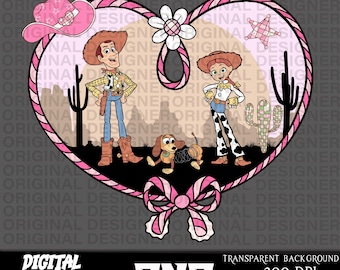 toy story jessie png, pink pastel cowgirl design, cowgirl sublimation, toy story jessie sublimation, cowgirl cricut, girl gifts, printable