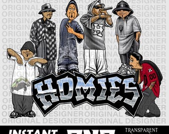 Chicano png, vato loco, chicana png, homie gesneden bestand, cholo jaren 90 sublimatie, old school, cricut, lowrider, jaren 90, cholo shirts, cholo clipart