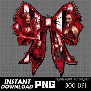 descendants rise red, descendants rise red png, rebel heart png, descendants rise red sublimation, cricut, rebel heart shirt, descendant bow