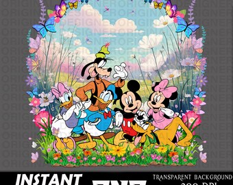 mickey png, mickey und freunde, minnie maus und freunde png, mickey sublimation, doof, donald, pluto, mickey clip art, mickey DTF zum ausdrucken