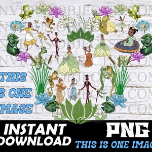 Princess Tiana, Princess Tiana png, Princess Tiana shirts, Princess png, Princess cut files, Cricut, sublimation, Princess Tiana Birthday