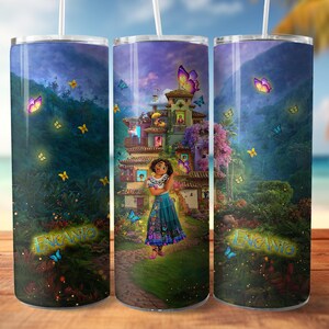 Encanto skinny tumbler wraps 20oz sublimation design, Encanto sublimation png, encanto cricut, cut file, tumbler printable sublimation png
