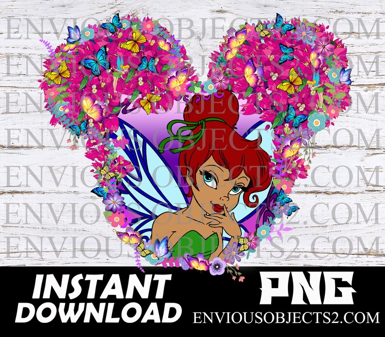 Tinkerbell Black Tinkerbell Png Black Girl Magic Black Girl Etsy