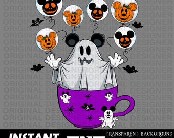 cute mickey ghost Halloween download, mickey Halloween png, mickey ghost sublimation, mickey halloween clipart, cute halloween shirt design