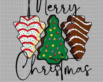 little deb Christmas tree snack cakes png, Christmas tree snack cakes sublimation, Cricut deb Christmas  tree snack cake printable download