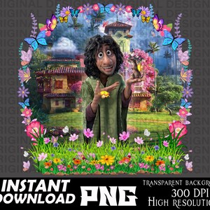 Encanto png, Encanto shirt, Bruno, Encanto Birthday printable, Encanto cricut, Encanto sublimation, Isabela design, Luisa, Encanto clipart