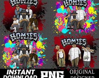 Chicano png, Chicano shirts, Chicana png, vato locos, Cholo png, Chola, bestand knippen, Homie sublimatie, cricut, Lil Homies png, verfspatten