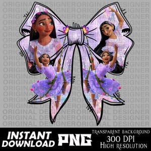 May include: A digital PNG file featuring a butterfly-shaped design with illustrations of a character in a purple dress. The design includes the text "INSTANT DOWNLOAD PNG" and "TRANSPARENT BACKGROUND 300 DPI HIGH RESOLUTION".