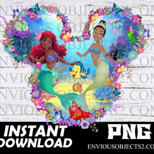 Little Mermaid, Black Mermaid Png, Black Girl Magic, Black Girl Mermaid ...