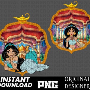 Princess jasmine printable design, Princess jasmine png, Princess shirt, jasmine Cricut, aladdin jasmine sublimation, arabian, aladdin png
