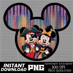 minnie mickey Halloween download, minnie mickey Halloween png, minnie mickey Halloween sublimation, halloween clipart, cute halloween design