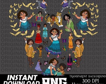 Encanto png, Encanto shirt, Mirabel, Encanto Birthday, Encanto cricut, cut file, Encanto sublimation, Isabela, Luisa, Bruno, Encanto clipart
