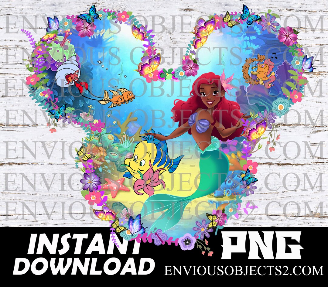 Black Little Mermaid, Black Mermaid Png, Black Girl Magic, Black Girl ...