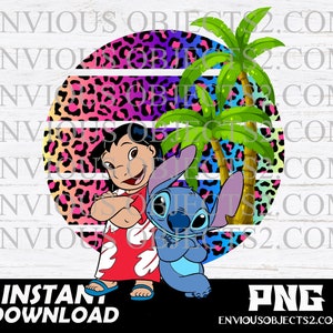 stitch png, lilo png, stitch shirt, printable cut file, lilo stitch sublimation, stitch clipart, lilo stitch Birthday, Cricut, summer beach