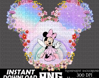 minnie mouse png, minnie printable, minnie mouse birthday party, cut file, Cricut, minnie sublimation, minnie clipart png, minnie pastel