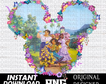 Encanto, Encanto png, Encanto shirts, Mirabel, Encanto Birthday, cricut, cut file, sublimation, Isabela, Luisa, Dolores, Bruno, Antonio