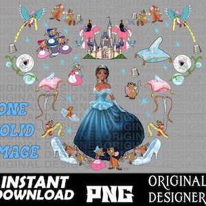 Black girl Princess, cinderella birthday, Black Girl Magic, black cinderella, cut files, Cricut, sublimation, black Princess Birthday