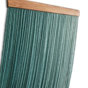 Dip-Dyed Ombre Macrame Wall Hanging Handmade Boho Decor Premium Cotton Fiber Art for Home and Office Gift for Housewarming and More image 8