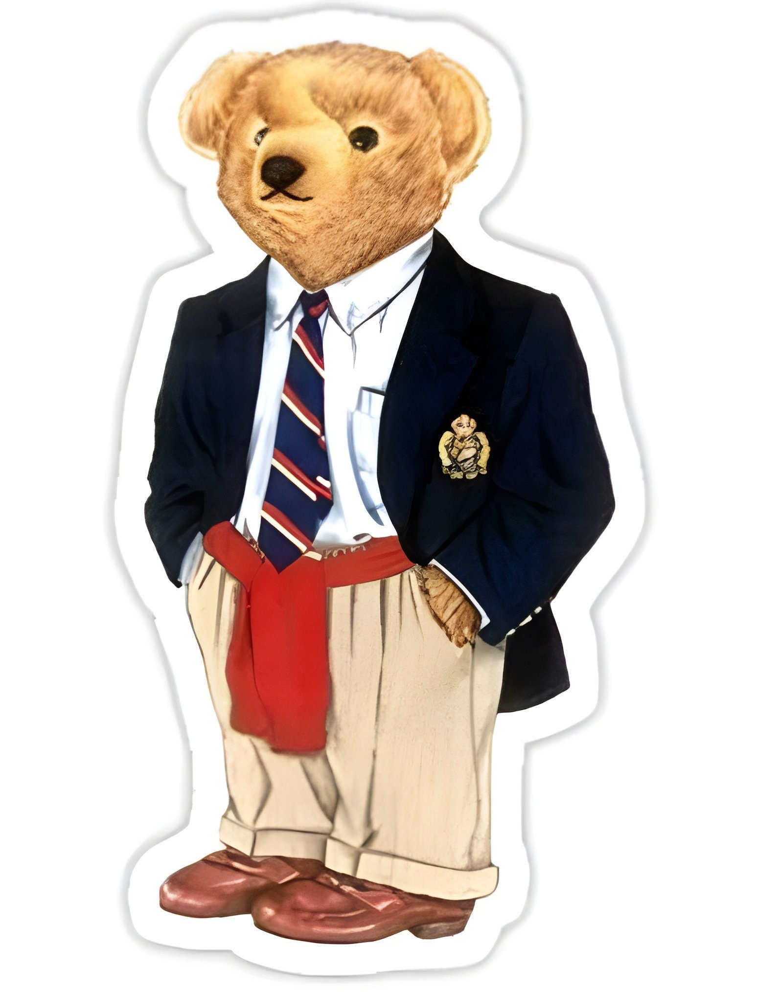 Polo Bear Ralph Lauren Sticker Laptop Sticker Bumper - Etsy España