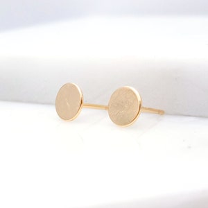 Small Gold Filled Stud Earrings,Hypoallergenic Earrings Studs,Minimalist Earrings, Everyday Earrings,Teen Girl Gifts,Flower Girl Jewelry