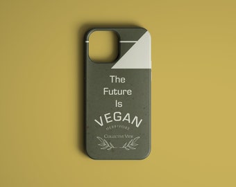 Las futuras fundas para teléfonos biodegradables VEGAN