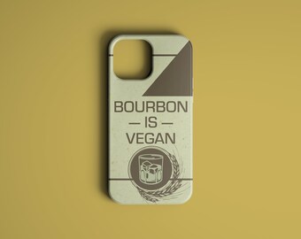 Bourbon es VEGAN Biodegradable Phone Cases