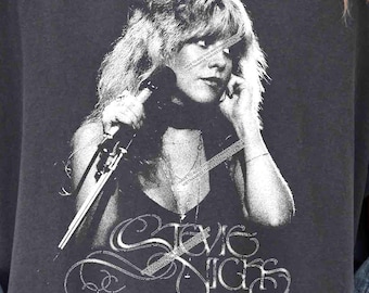 Stevie Shirt, Comfort Colors Shirt, Rock Lover Concert Merch Unisex Graphic T-Shirt