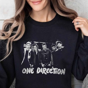 One Direction Shirt, One Direction Graphic Sweatshirt, 1D Sweatshirt, 1D Retro Forever One Direction Fan Xmas Gift, Shirt For Fan Band Gift