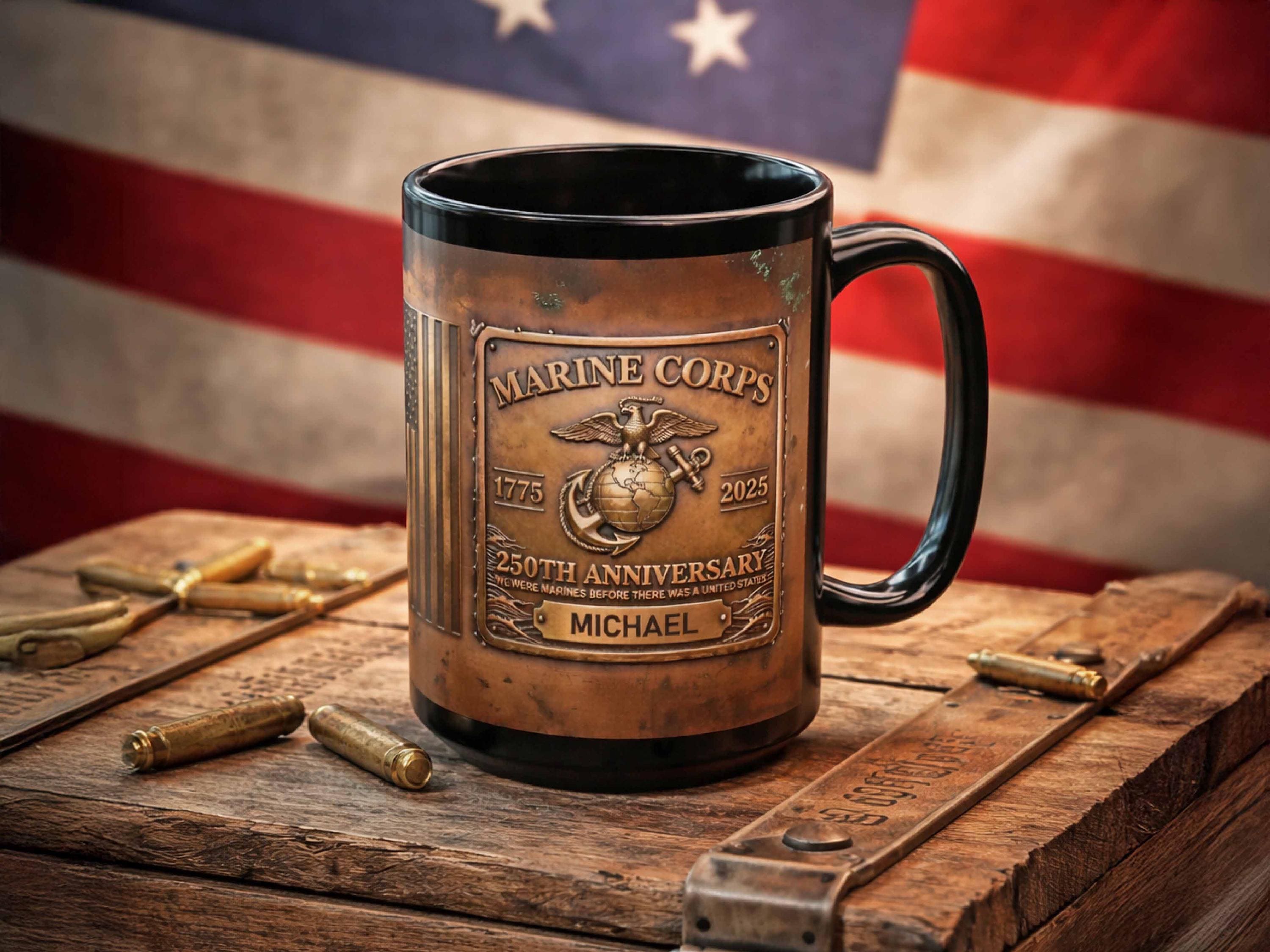 Custom Marine Corps Coffee Mugs - Etsy