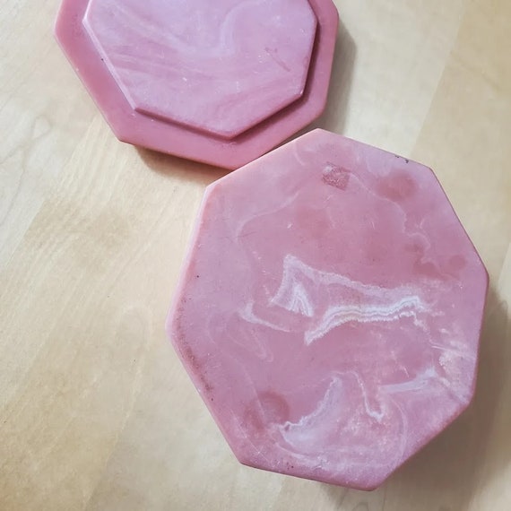 Pink Rose Trinket Box (Plastic) - image 4